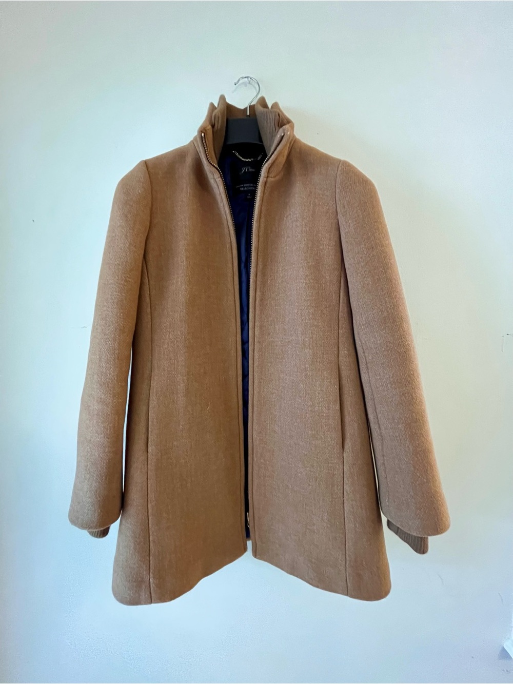 J.Crew Lodge Wool Coat (Size 4)